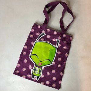 Vintage Nickelodeon Invader Zim Girr Tote Bag
